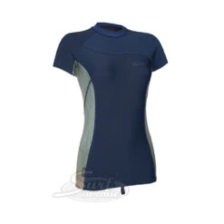 ION Top Neo Femme Manches Courtes 2/1 L Blue