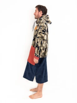 All-In Poncho Manches Longues ALL IN Jacquard -Néoprène Soldes Boutique Poncho20ML20Jacquard 1