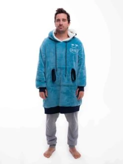 All-In Poncho Plaid ALL IN -Néoprène Soldes Boutique Poncho20Plaid20All in 3